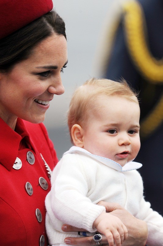 Vojvodkyňa Kate Middleton a princ George